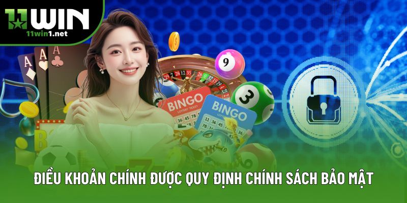 Điều khoản chính được quy định chính sách bảo mật