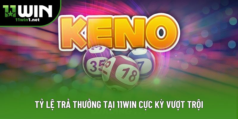 Tỷ lệ trả thưởng tại 11win cực kỳ vượt trội